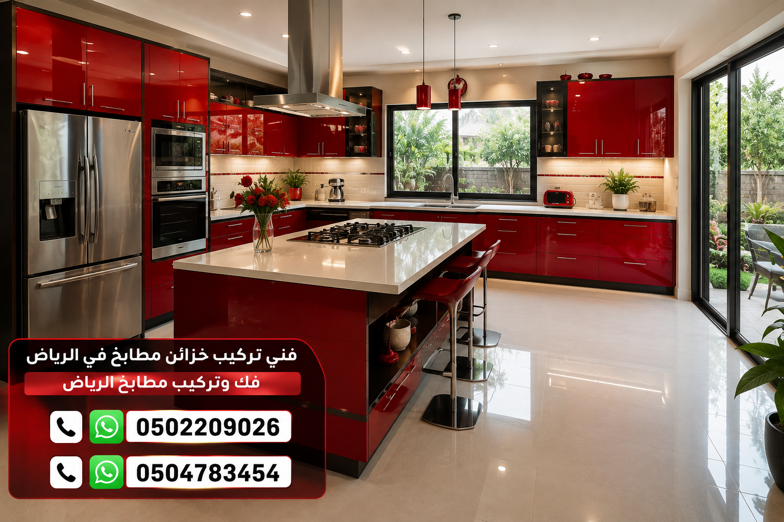 فني تركيب خزائن مطابخ في الرياض - فك وتركيب مطابخ الرياض