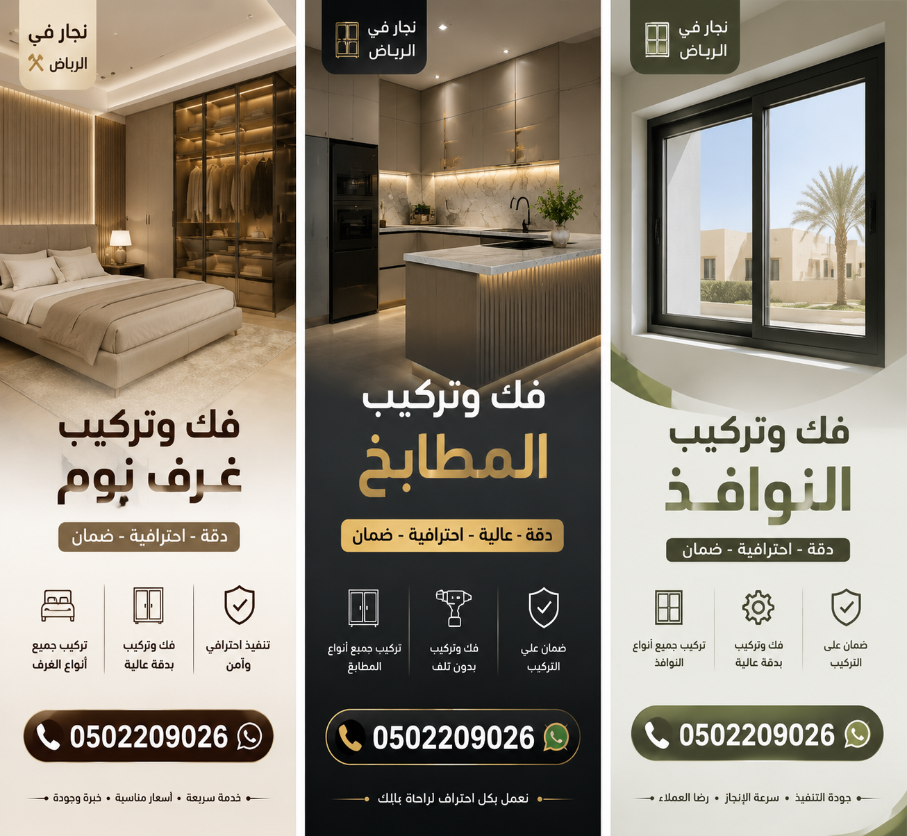 نجار في الرياض حي النرجس 0502209026 |نجار تركيب اثاث الرياض